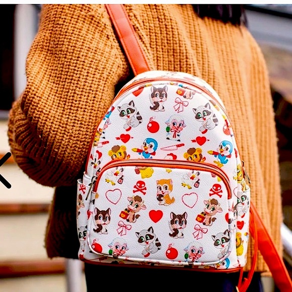 🔥Host Pick🔥 Cute Brand New 50’s Retro Print Animals Mini Backpack - Picture 2 of 8